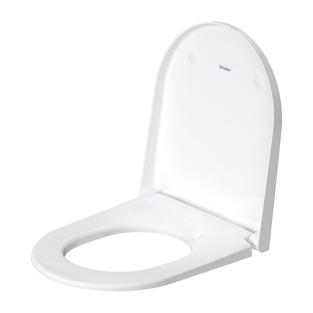 Duravit D-Neo WC-Sitz D-shaped Weiß Hochglanz, 376x43x441mm, ohne Absenkautomatik, ... DURAVIT-0021610000 4063382017178 (Abb. 9)