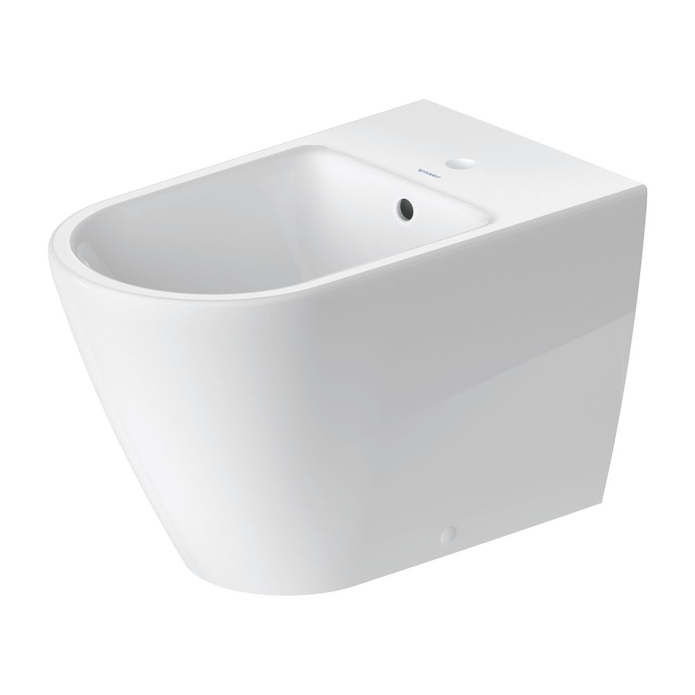 Duravit D-Neo Stand Bidet 650x370x400mm, Weiß Hochglanz, 1 HL, mit Überlauf mit Bef... DURAVIT-2294100000 4063382017208 (Abb. 3)