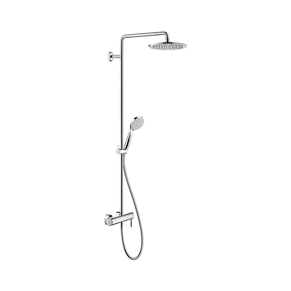 Duravit C.1 Duschsystem, Einhebel-Brausemischer, Chrom HG, Höhe 1200mm, Brausesch... DURAVIT-C14280007010 4053424455273 (Abb. 3)
