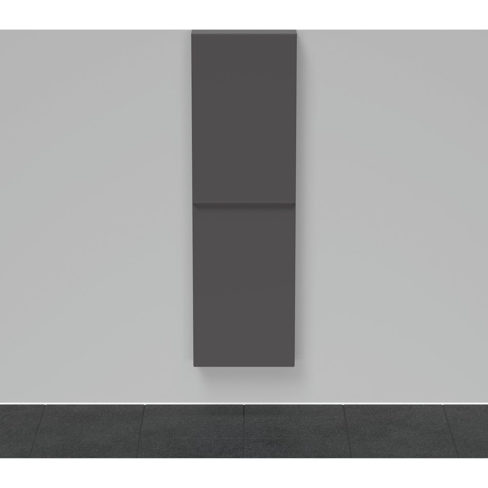 Duravit D-Neo Halbhochschrank Dekor 240x400x1320mm Rechts, Graphit Matt, 1 Tür L, ... DURAVIT-DE011804949 4063382163493 (Abb. 2)