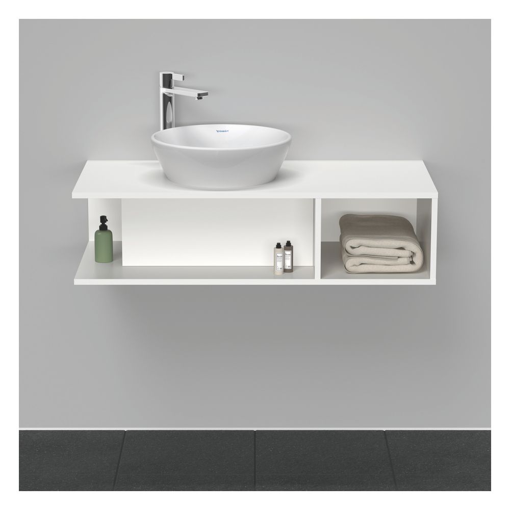 Duravit D-Neo Konsolenwaschtischunterbau wandhäng. 480x1000x260mm, Compact, Mattwe... DURAVIT-DE491901818 4063382110220 (Abb. 4)