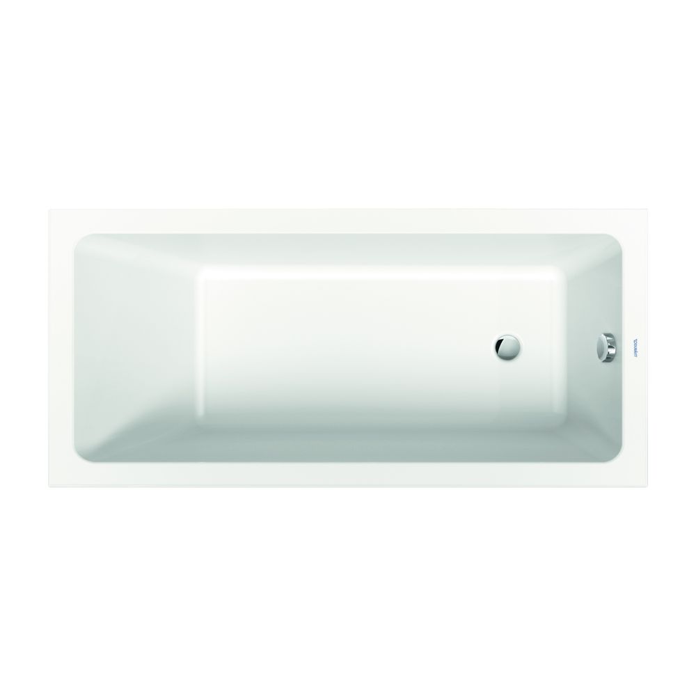 Duravit No.1 Badewanne 420x700x1500mm, 95l, Weiß glänzend, Rechteckig, Einbau,... DURAVIT-700487000000000 4063382185365 (Abb. 4)