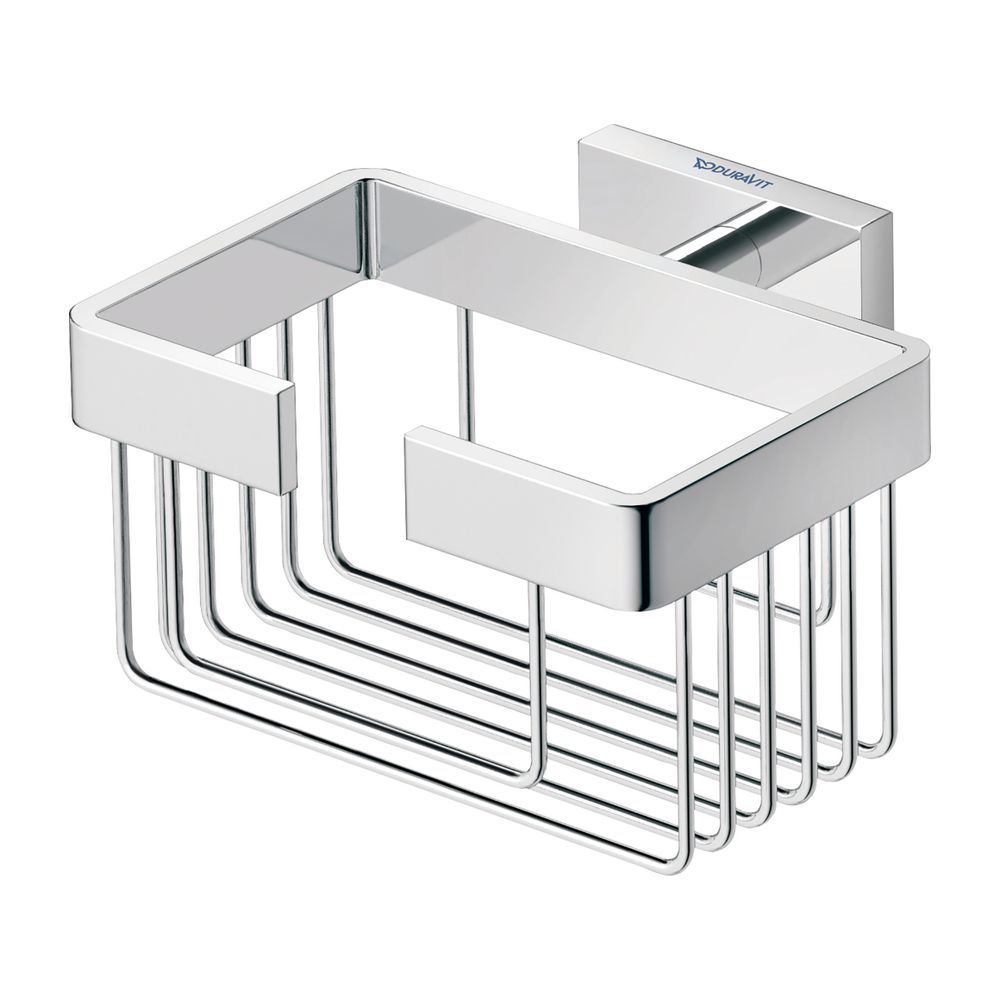 Duravit Karree Seifenschale 140x120x65mm, Chrom, Messing/Glas, wandhängend... DURAVIT-0099531000 4021534901201 (Abb. 3)