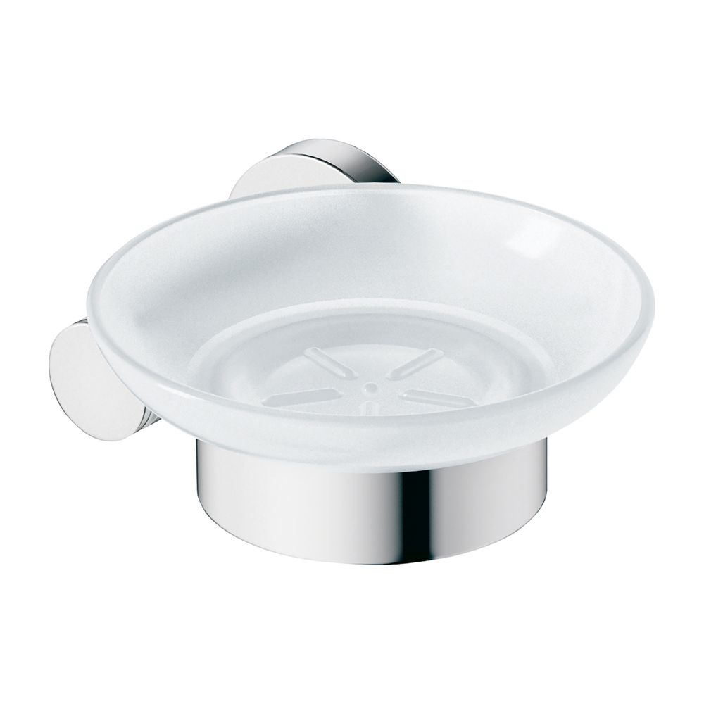 Duravit D-Code Seifenschale 120x137x53mm, Chrom/Mattweiß, Messing/Milchglas, Schrau... DURAVIT-0099181000 4021534636158 (Abb. 2)