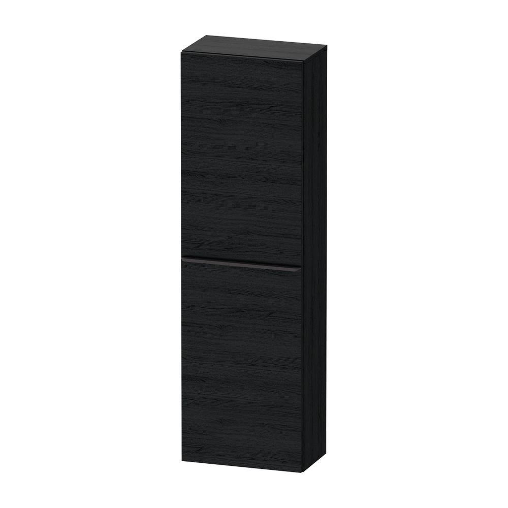 Duravit D-Neo Halbhochschrank Dekor 240x400x1320mm Rechts, Eiche Mattschwarz, 1 Tü... DURAVIT-DE011801616 4063382163479 (Abb. 1)