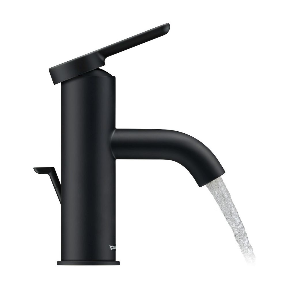Duravit C.1 Einhebel-Waschtischmischer S, Mattschwarz, 5l/min, Hebelgriff, mit Ga... DURAVIT-C11010001046 4053424890845 (Abb. 1)