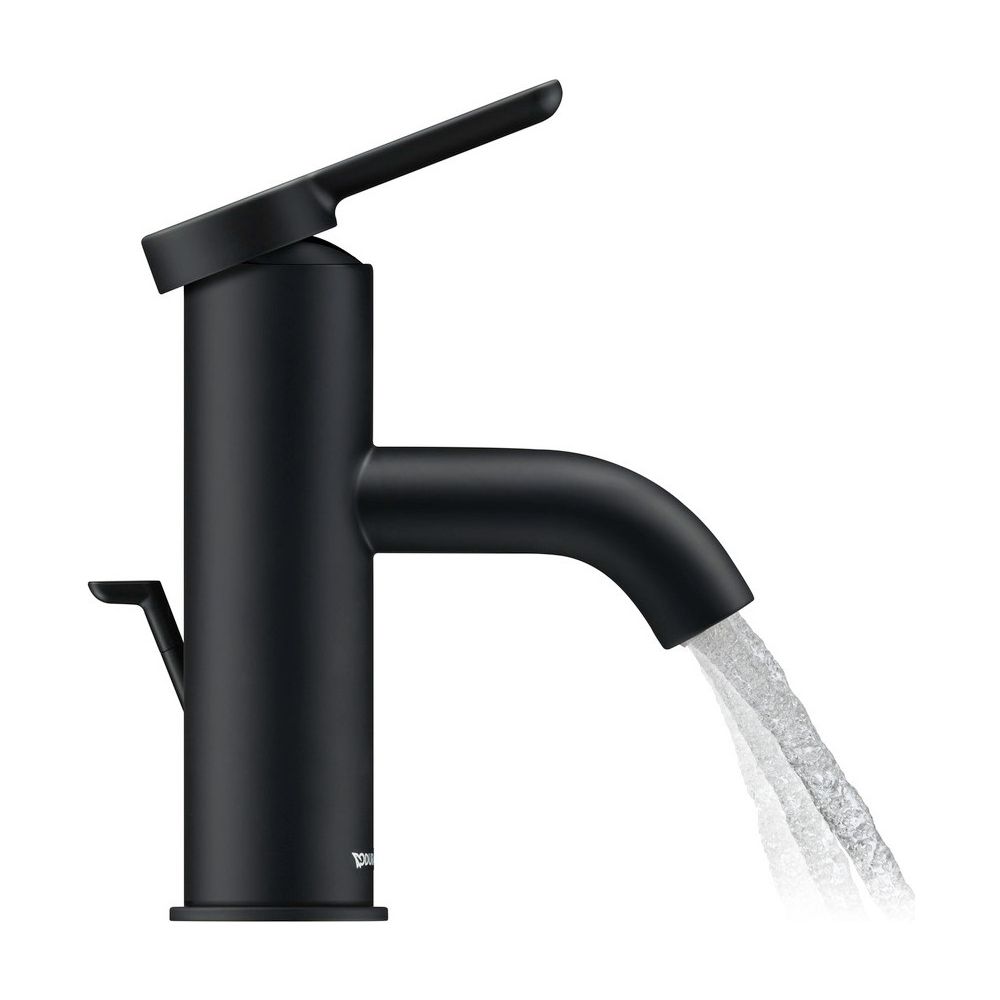 Duravit C.1 Einhebel-Waschtischmischer S, Mattschwarz, 5l/min, Hebelgriff, mit Ga... DURAVIT-C11010001046 4053424890845 (Abb. 2)
