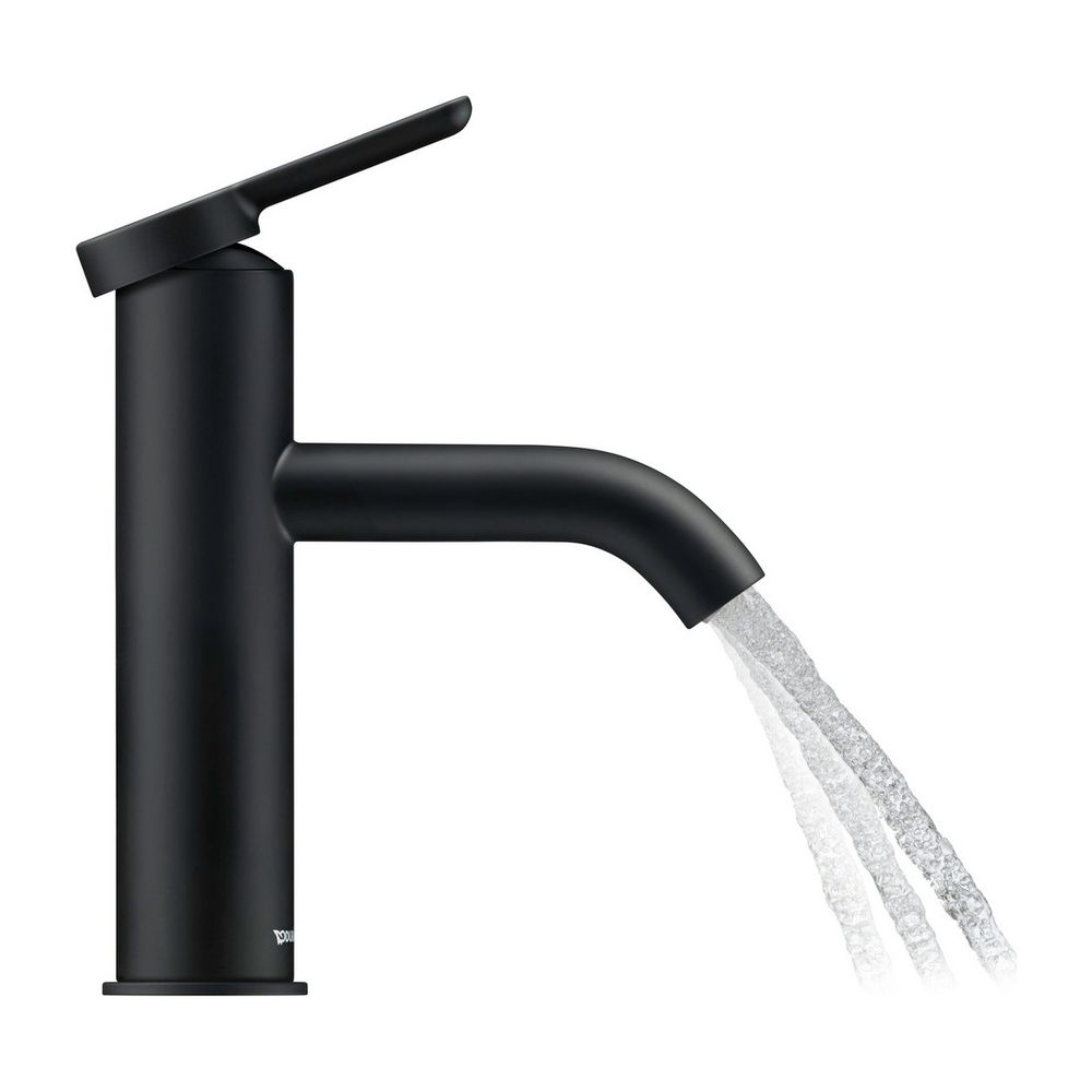 Duravit C.1 Einhebel-Waschtischmischer M, Mattschwarz, 5l/min, Hebelgriff, Auslad... DURAVIT-C11020002046 4053424890876 (Abb. 2)