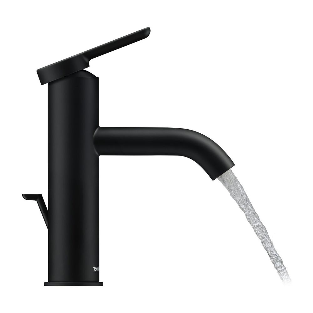 Duravit C.1 Einhebel-Waschtischmischer M, Mattschwarz, 5l/min, Hebelgriff, mit Ga... DURAVIT-C11020001046 4053424891743 (Abb. 1)