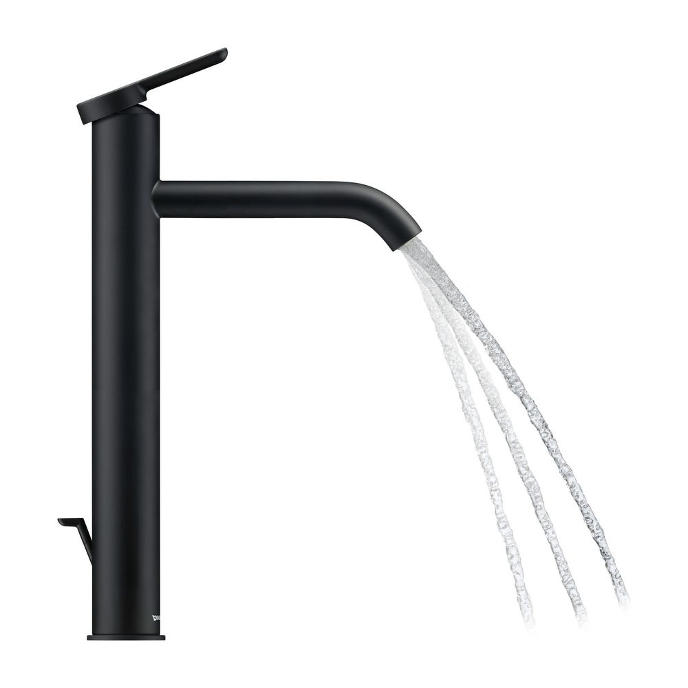 Duravit C.1 Einhebel-Waschtischmischer XL, Mattschwarz, 5l/min, Hebelgriff, mit G... DURAVIT-C11040001046 4053424890913 (Abb. 2)
