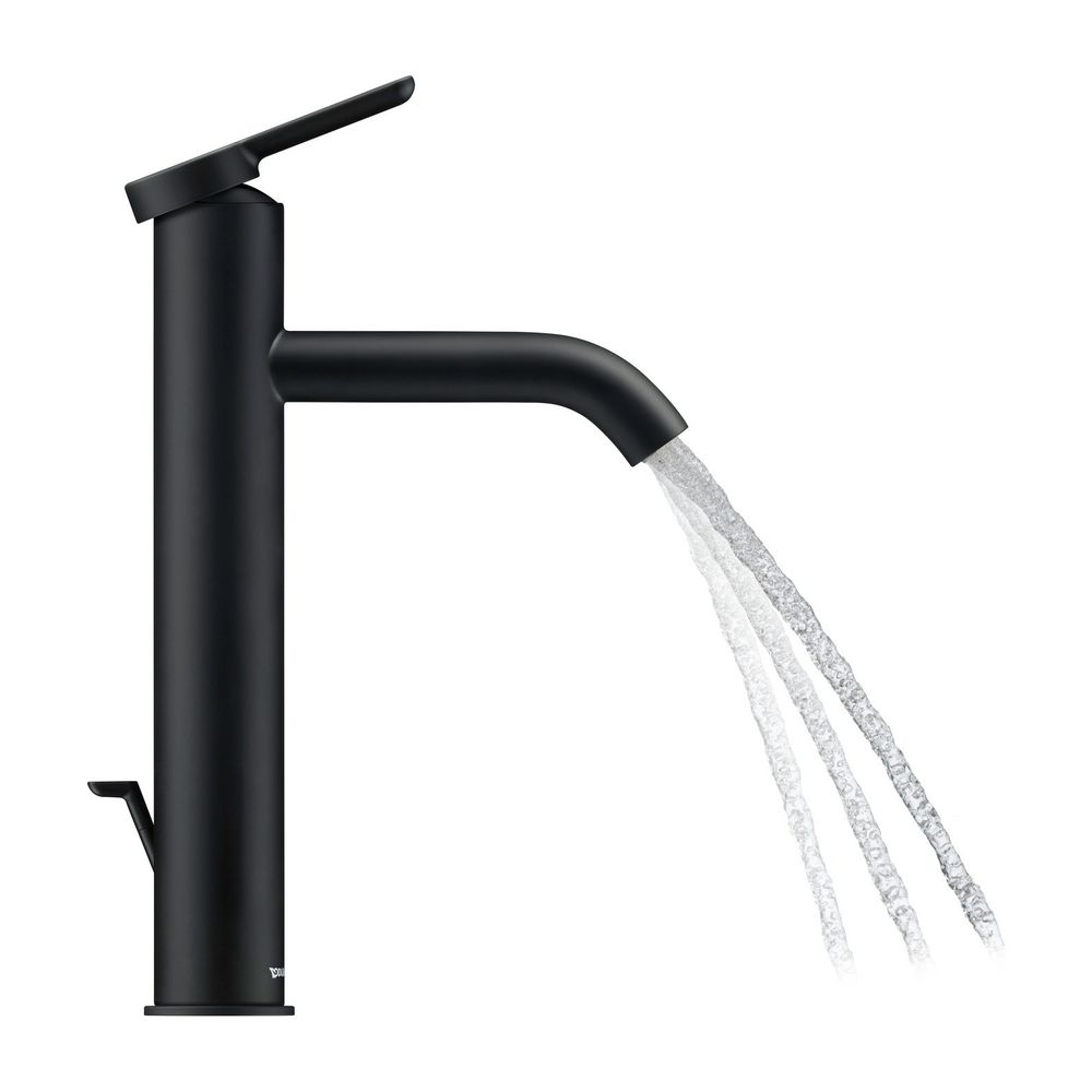Duravit C.1 Einhebel-Waschtischmischer L, Mattschwarz, 5l/min, Hebelgriff, mit Ga... DURAVIT-C11030001046 4053424890890 (Abb. 2)