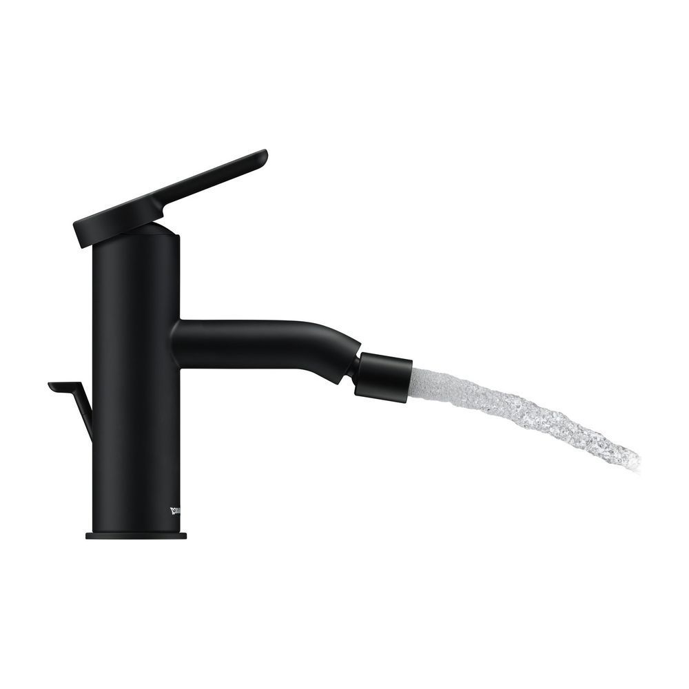 Duravit C.1 Einhebel-Bidetmischer, Chrom HG, Standmontage, Ausladung 121mm, Matts... DURAVIT-C12400001046 4053424890999 (Abb. 1)