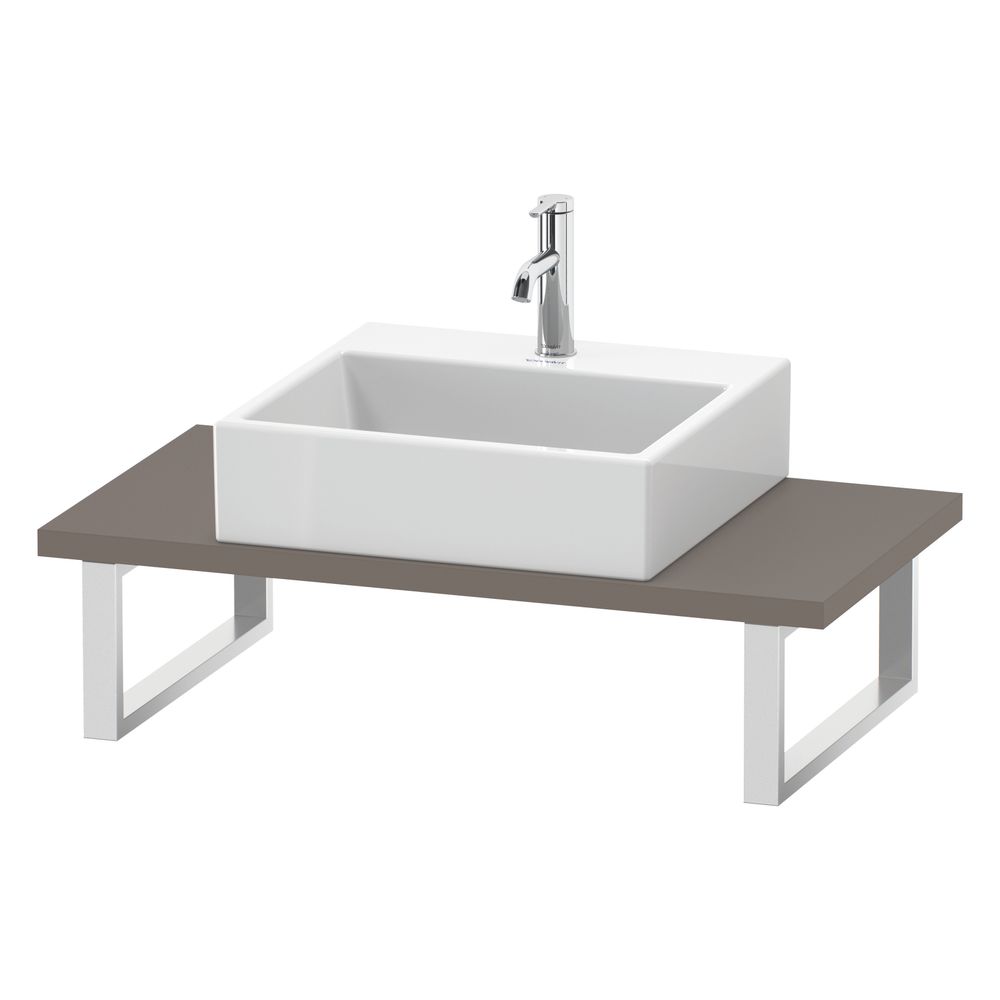 Duravit L-Cube Konsole variabel 480x800-2000x30mm, Compact Basalt Matt, ohne Konso... DURAVIT-LC104C04343 4053424923956 (Abb. 4)