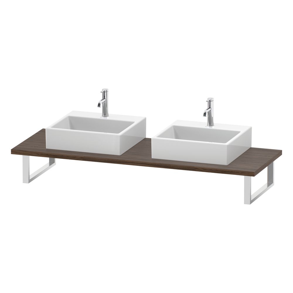 Duravit DuraStyle Konsole variabel 550x800-2000x30mm, wandhäng., Nusb.dunkel Matt,... DURAVIT-DS107C02121 4053424920900 (Abb. 4)