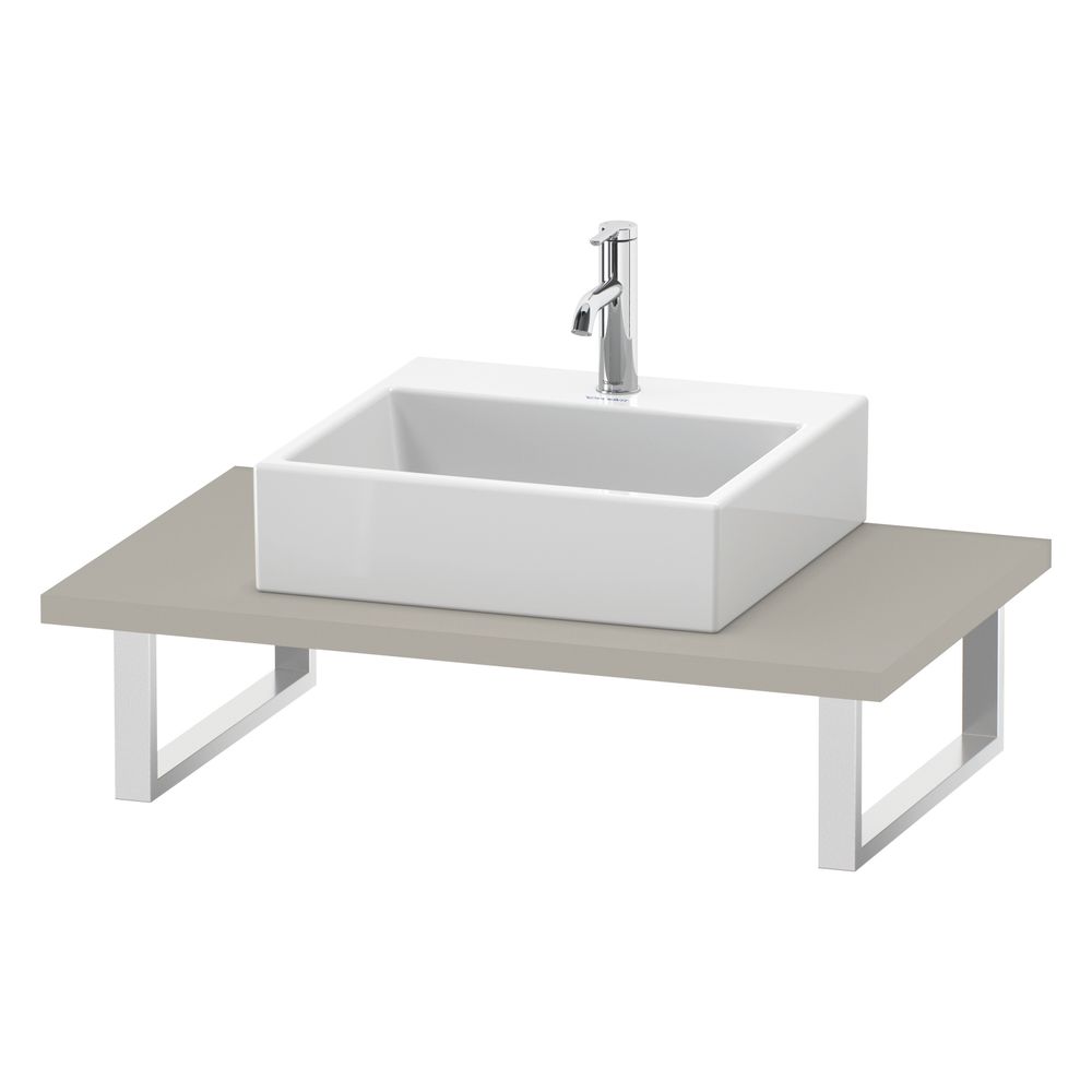 Duravit DuraStyle Konsole variabel 550x800-2000x30mm, wandhäng., Taupe Matt, ohne ... DURAVIT-DS106C09191 4053424920849 (Abb. 4)