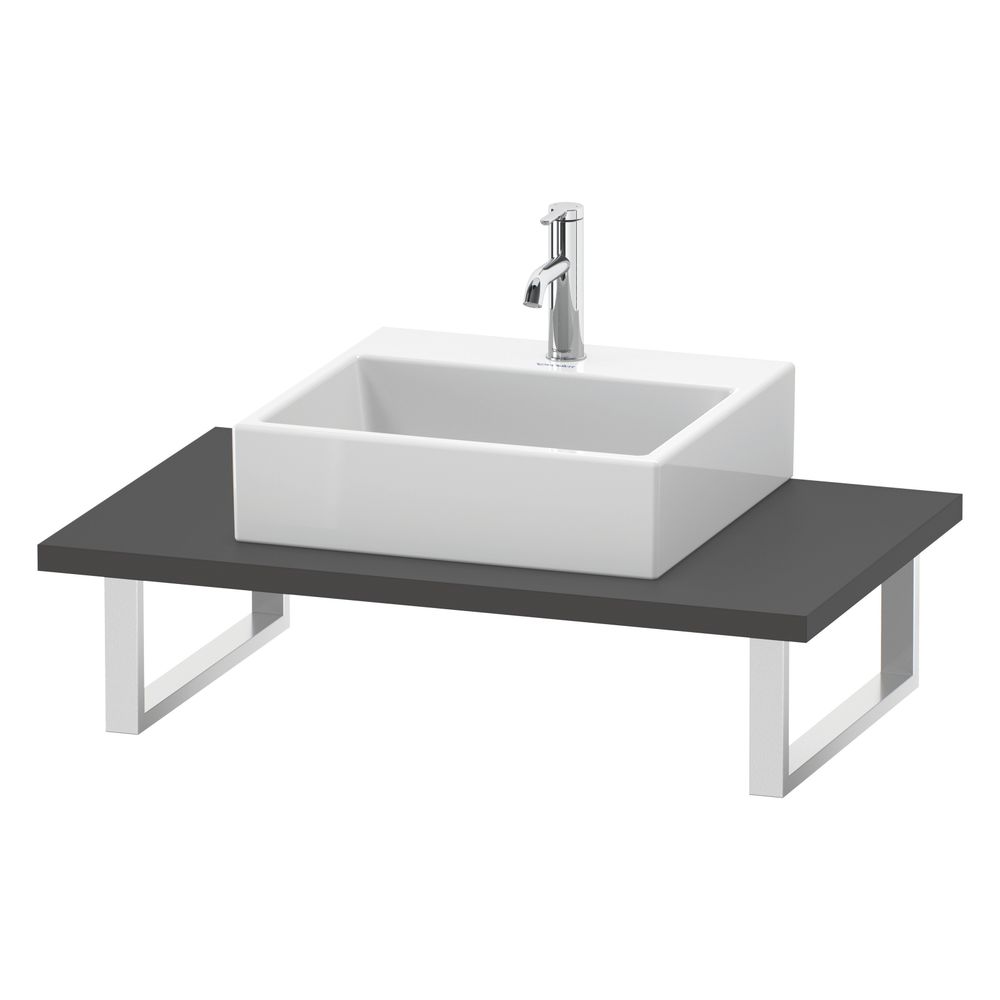 Duravit DuraStyle Konsole variabel 550x800-2000x30mm, wandhäng., Graphit Matt, ohn... DURAVIT-DS106C04949 4053424920795 (Abb. 4)