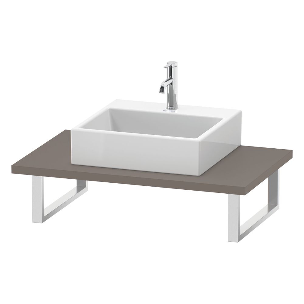 Duravit DuraStyle Konsole variabel 550x800-2000x30mm, wandhäng., Basalt Matt, ohne... DURAVIT-DS106C04343 4053424920788 (Abb. 4)