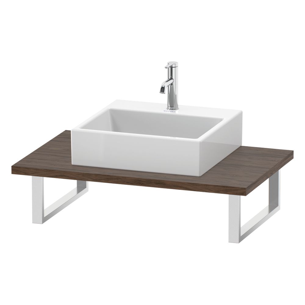 Duravit DuraStyle Konsole variabel 550x800-2000x30mm, wandhäng., Nusb.dunkel Matt,... DURAVIT-DS106C02121 4053424920764 (Abb. 4)
