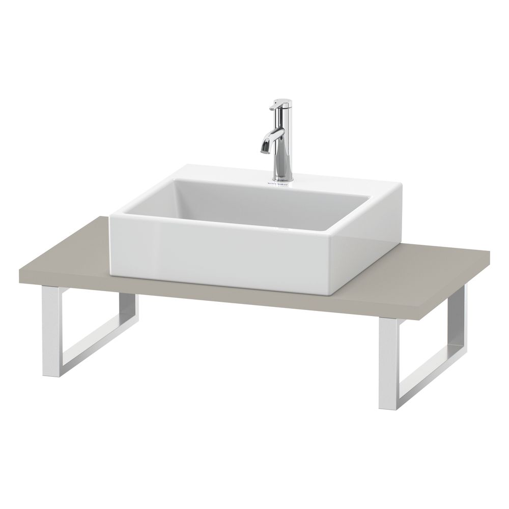 Duravit DuraStyle Konsole variabel 480x800-2000x30mm, wandhäng., Compact Taupe Mat... DURAVIT-DS104C09191 4053424920252 (Abb. 4)