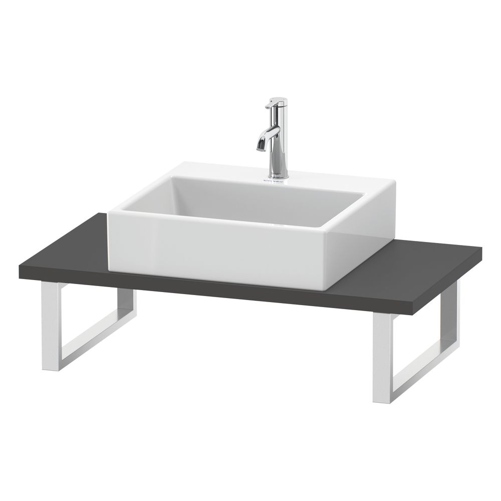 Duravit DuraStyle Konsole variabel 480x800-2000x30mm, wandhäng., Compact Graphit M... DURAVIT-DS104C04949 4053424920207 (Abb. 4)