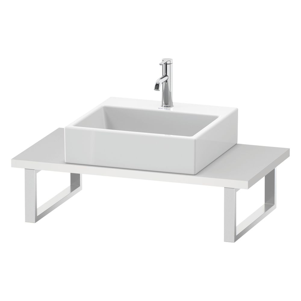 Duravit DuraStyle Konsole variabel 480x800-2000x30mm, wandhäng., Compact Mattweiß,... DURAVIT-DS104C01818 4053424920160 (Abb. 4)