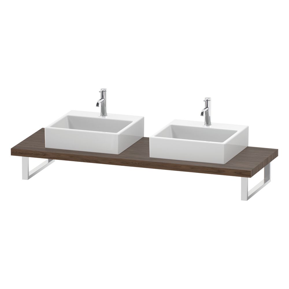 Duravit DuraStyle Konsole variabel 550x800-2000x45mm, wandhäng., Nusb.dunkel Matt,... DURAVIT-DS103C02121 4053424920610 (Abb. 4)