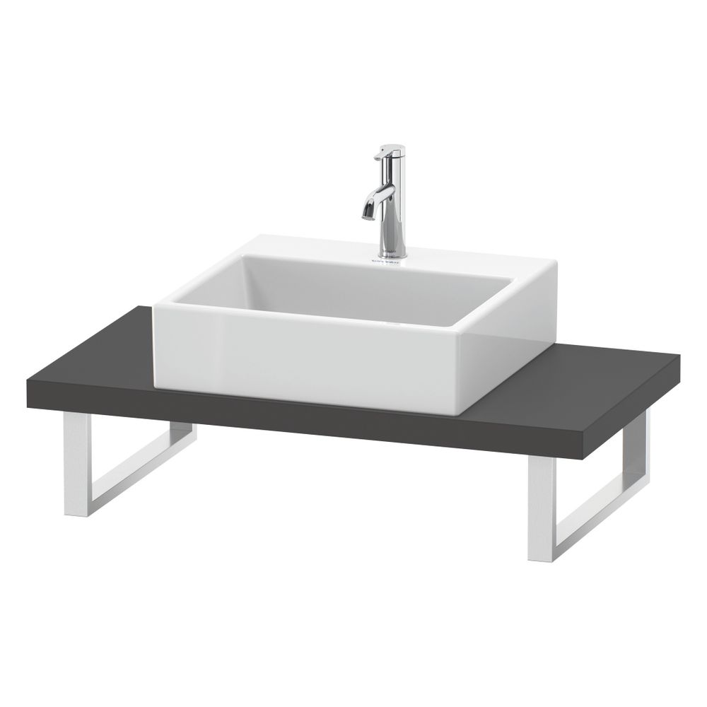 Duravit DuraStyle Konsole variabel 480x800-2000x45mm, wandhäng., Compact Graphit M... DURAVIT-DS100C04949 4053424919829 (Abb. 4)