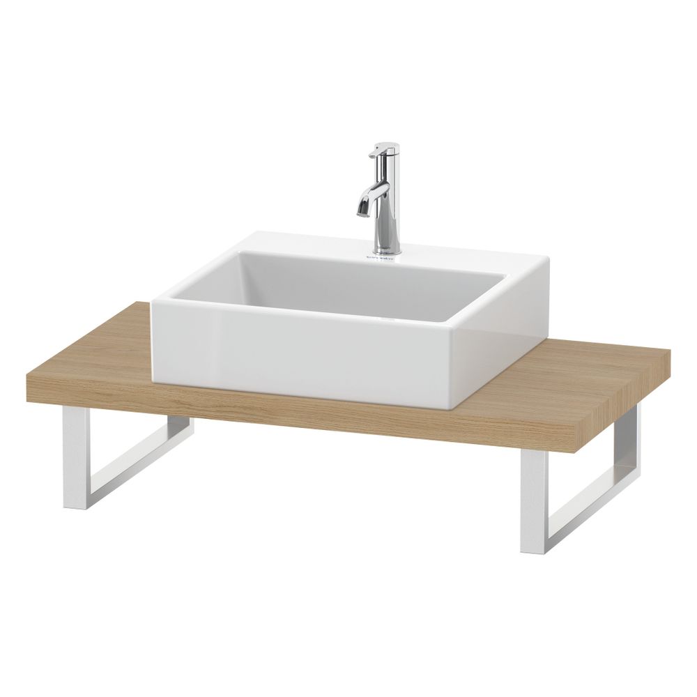 Duravit DuraStyle Konsole variabel 480x800-2000x45mm, wandhäng., Compact Natur Eic... DURAVIT-DS100C03030 4063382154712 (Abb. 4)