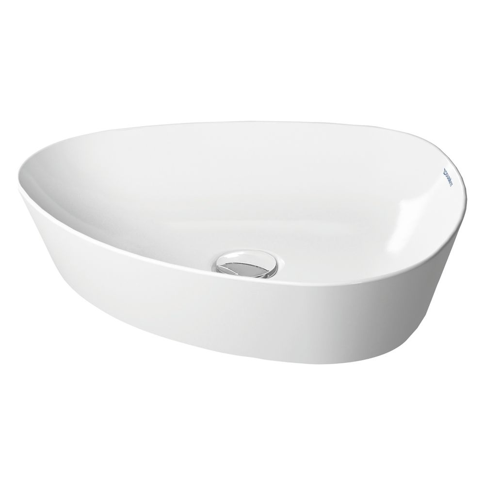 Duravit Cape Cod Aufsatzbecken 500mm, Weiß Hochglanz, DuraCeram, TriOval, ohne Über... DURAVIT-2339500000 4021534988875 (Abb. 4)