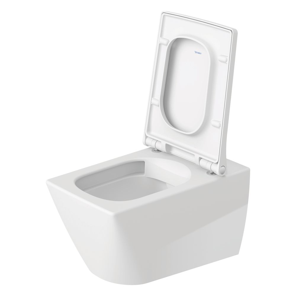Duravit Design Classics Wand-WC 570x370x360mm, Weiß Hochglanz, 4,5l, WonderGliss, ... DURAVIT-25110900001 4053424897127 (Abb. 7)
