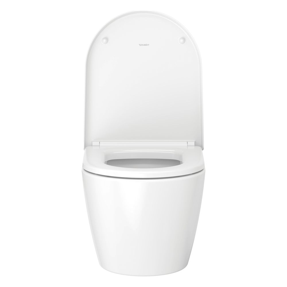 Duravit ME by Starck Wand-WC 480x370x350mm, Weiß Hochglanz, 4,5l, WonderGliss, Ti... DURAVIT-25300900001 4021534966828 (Abb. 10)