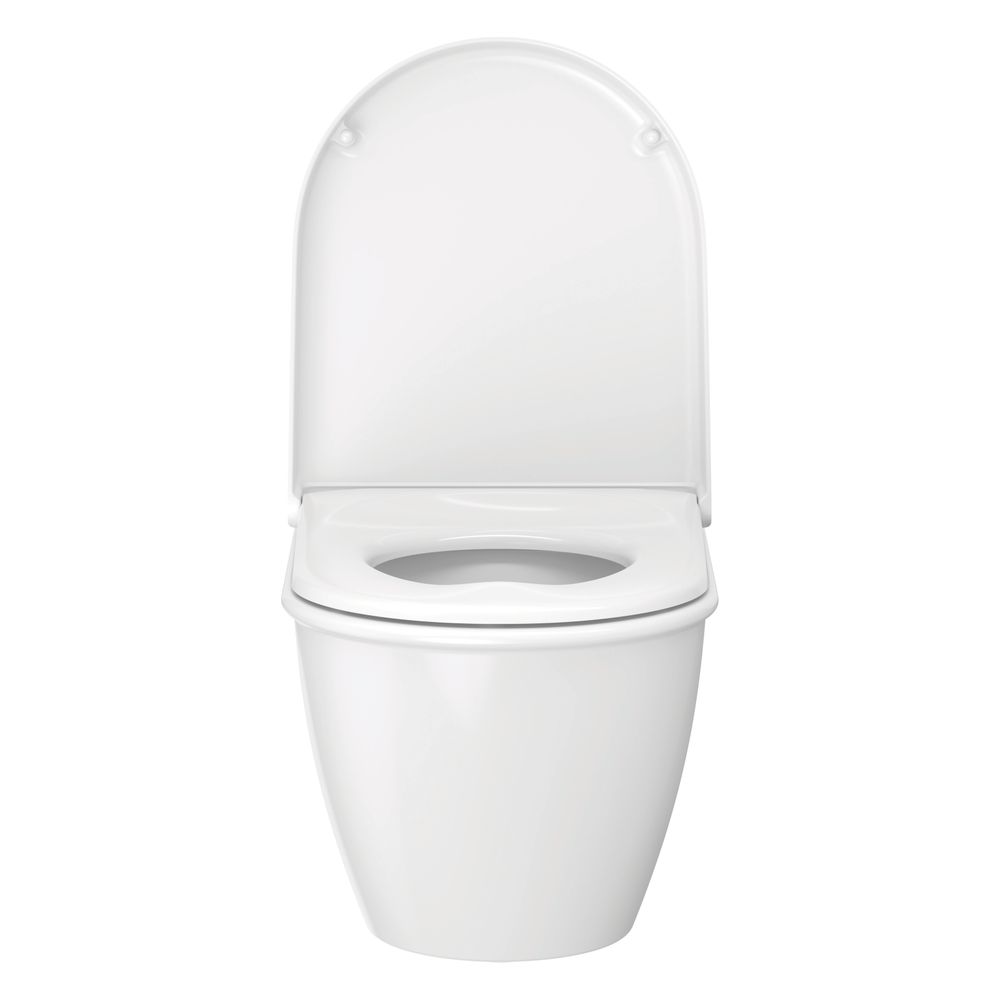 Duravit Darling New Wand-WC 540x365x345mm, Weiß Hochglanz, 4,5l, WonderGliss, Tief... DURAVIT-25450900001 4021534606496 (Abb. 4)