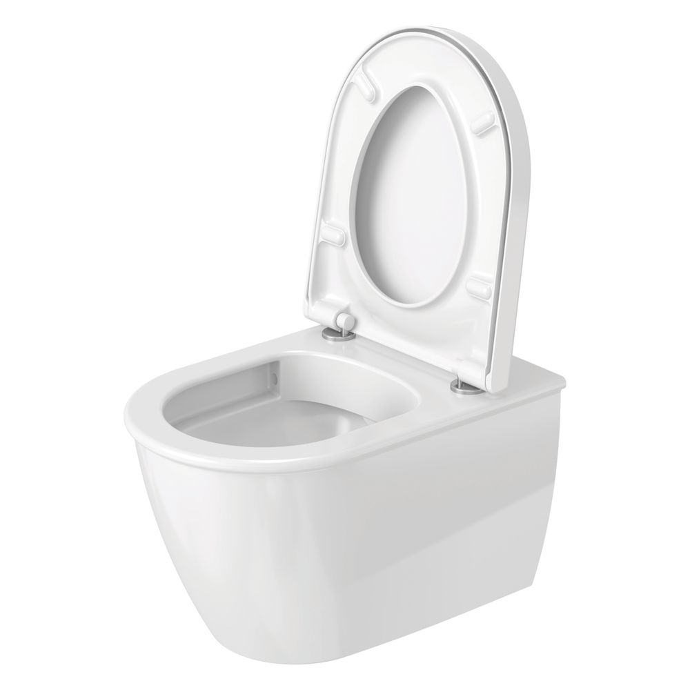 Duravit Darling New Wand-WC 540x365x340mm, Weiß Hochglanz, 4,5l, Tiefspüler, rimles... DURAVIT-2557090000 4021534955631 (Abb. 4)