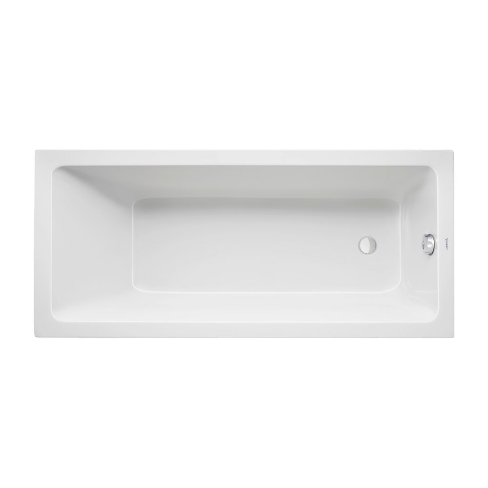 Duravit No.1 Badewanne 420x750x1700mm, 145l, Weiß glänzend, Rechteckig, Einbau... DURAVIT-700490000000000 4063382185396 (Abb. 1)