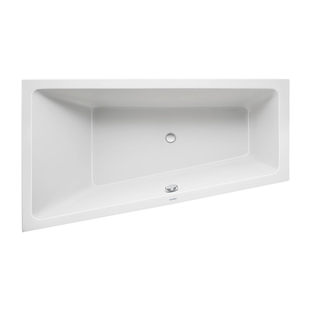 Duravit No.1 Badewanne 480x1000x1700mm, 210l, Weiß glänzend, Trapezförmig, Ein... DURAVIT-700508000000000 4063382185525 (Abb. 2)