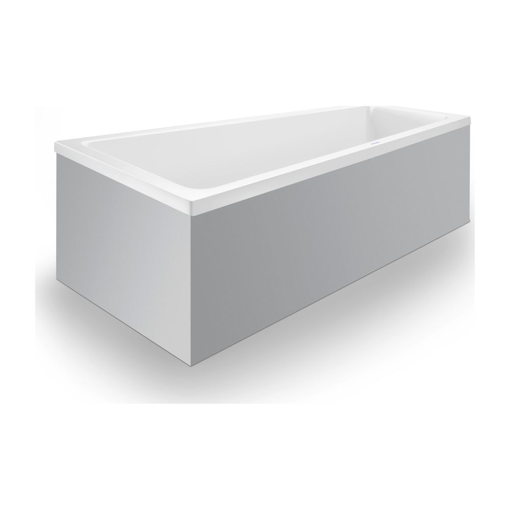Duravit No.1 Badewanne 480x1000x1700mm, 210l, Weiß glänzend, Trapezförmig, Ein... DURAVIT-700508000000000 4063382185525 (Abb. 4)