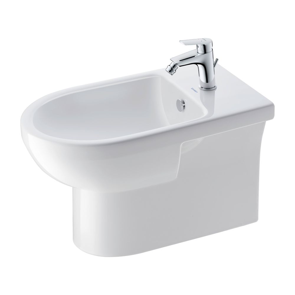 Duravit No.1 Einhebel-Bidetmischer, Chrom, 5l/min, mit Garnitur, Ausladung 123mm,... DURAVIT-N12400001010 8000177315916 (Abb. 4)