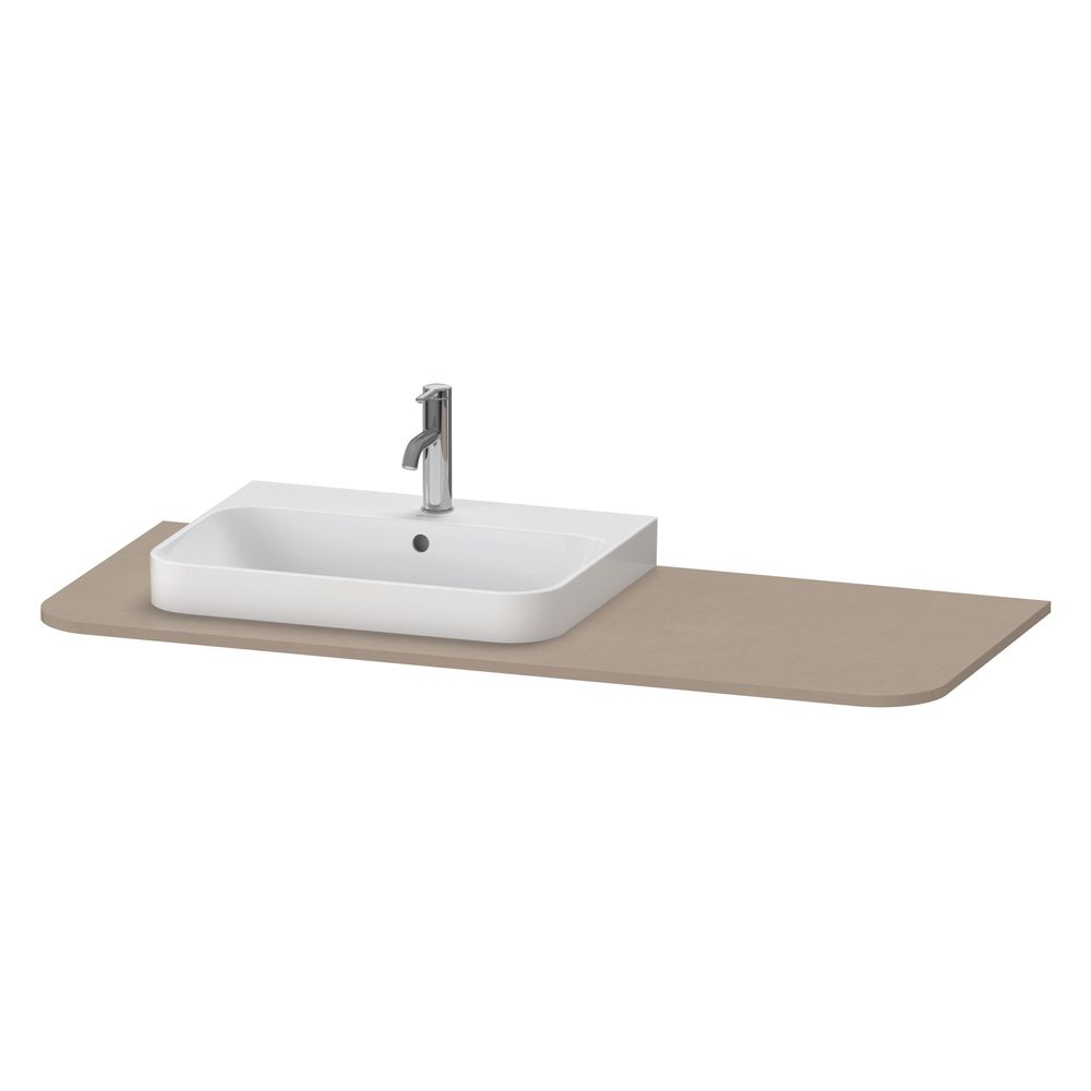 Duravit Happy D.2 Konsole 550x1300x16mm L Leinen Matt ohne Konsolenträger 1 Aussch... DURAVIT-HP031KL7575 4063382183453 (Abb. 3)