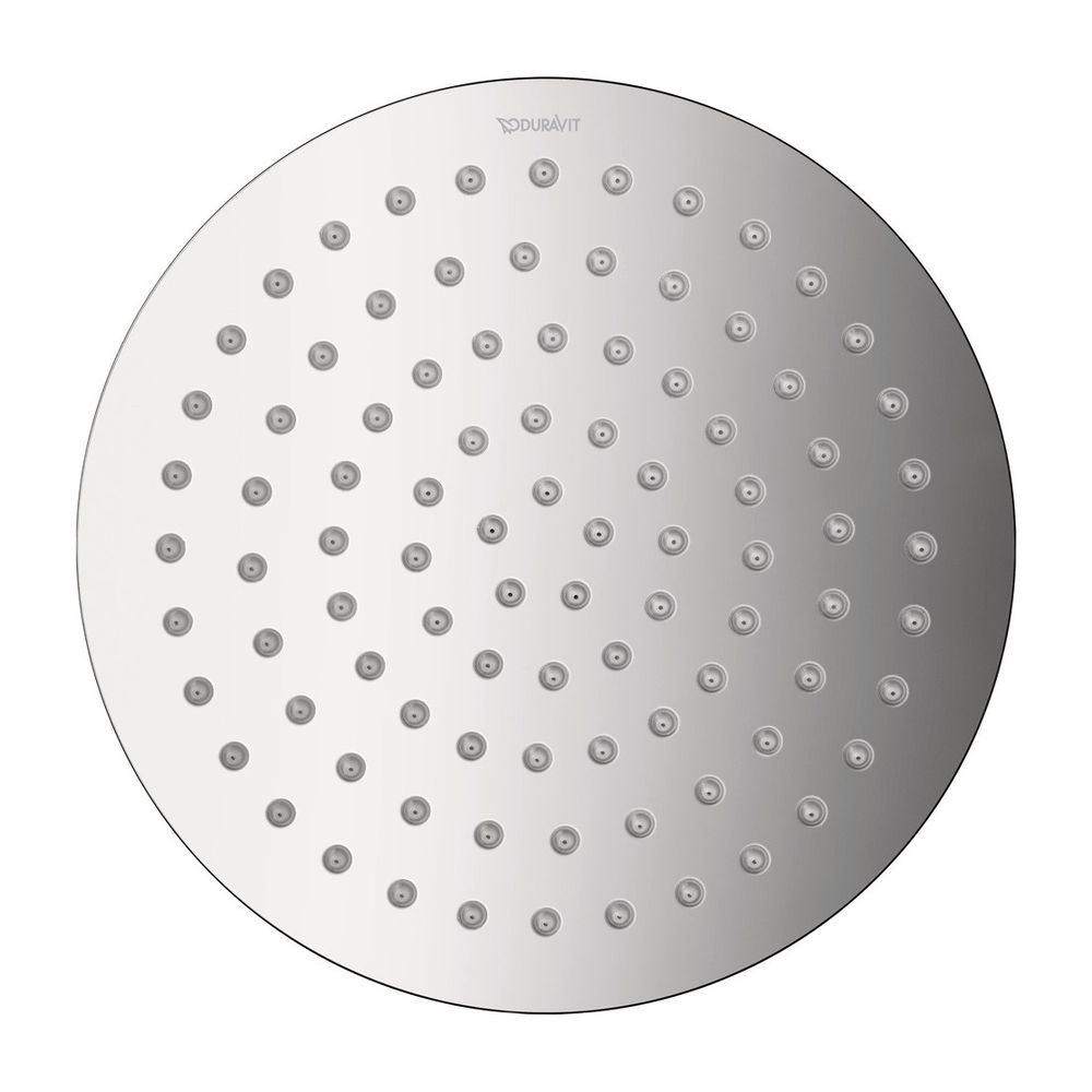 Duravit Kopfbrause, Chrom Hochglanz, Edelstahl, Rund, d. Kopfbrause 200mm, 25, 5l... DURAVIT-UV0660019010 4063382938084 (Abb. 2)