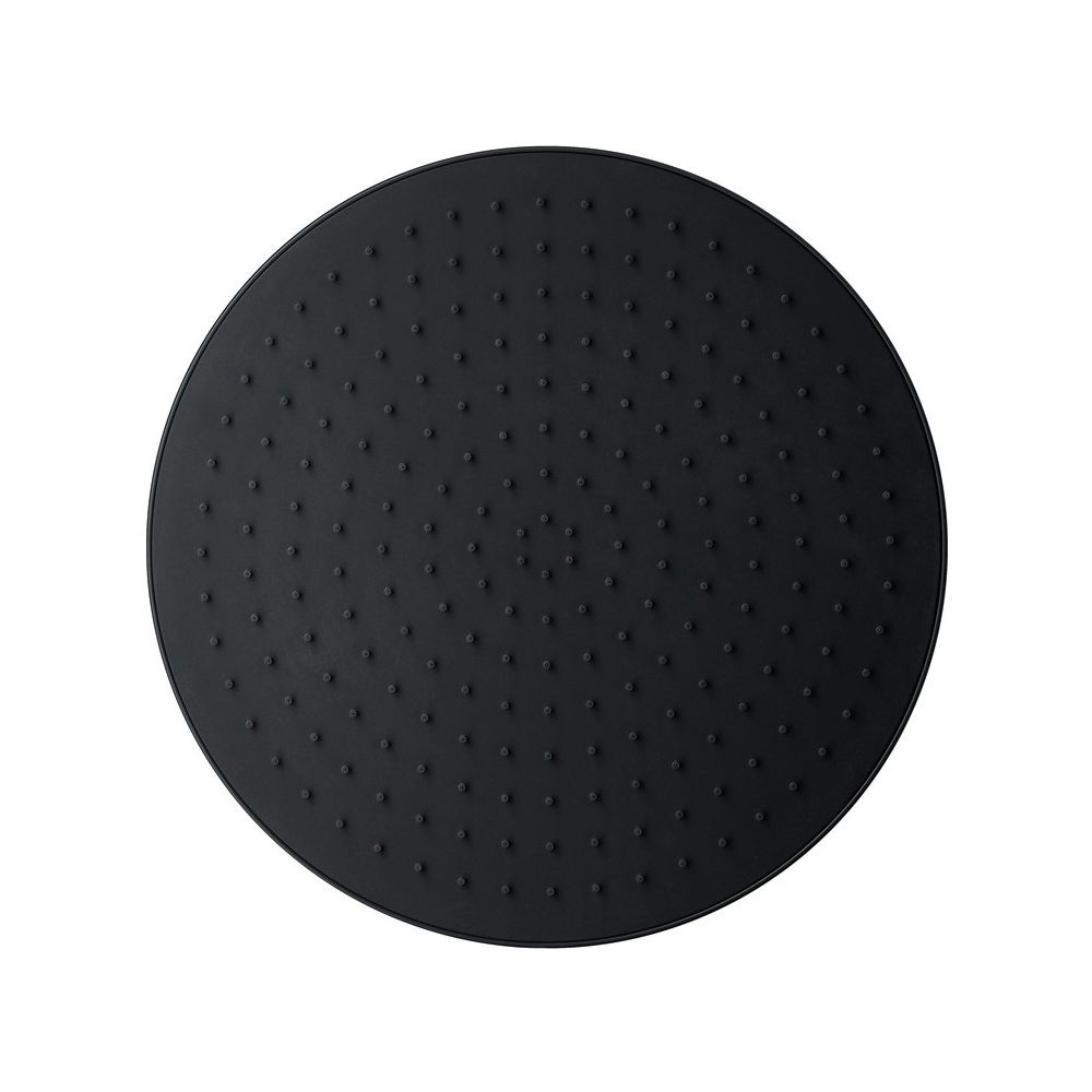 Duravit Kopfbrause, Mattschwarz, Kunststoff, Rund, d. Kopfbrause 230mm, 24l/min, ... DURAVIT-UV0660017046 4063382938039 (Abb. 1)