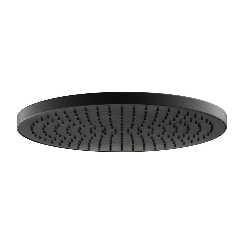 Duravit Kopfbrause, Mattschwarz, Kunststoff, Rund, d. Kopfbrause 230mm, 24l/min, ... DURAVIT-UV0660017046 4063382938039 (Abb. 2)