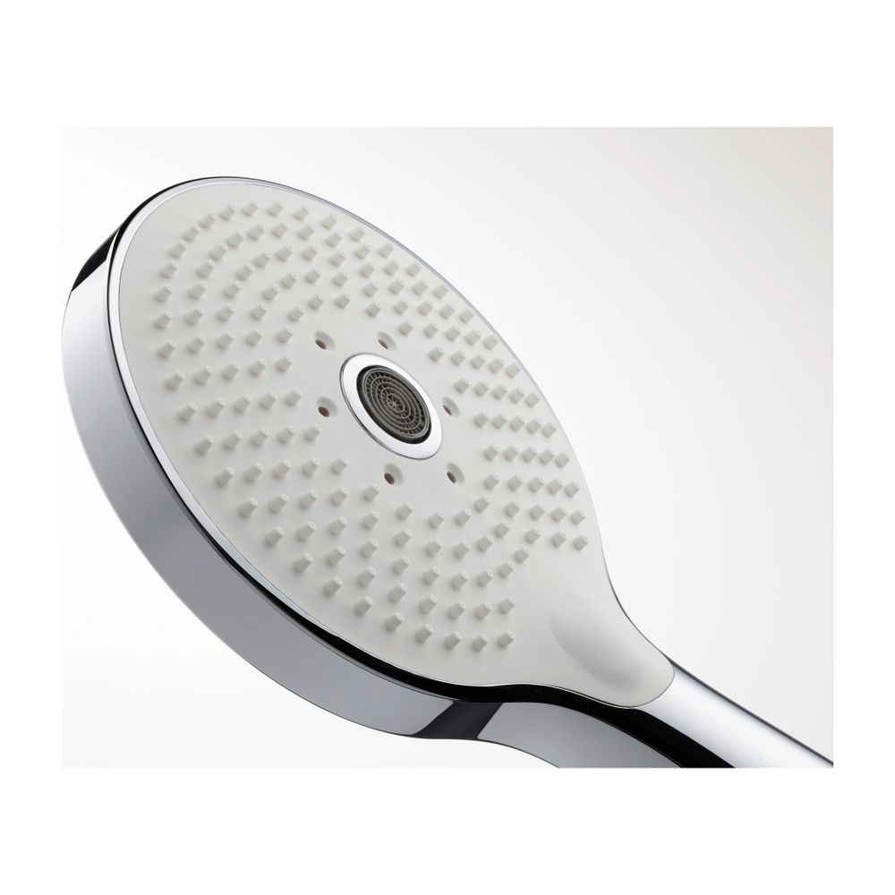Duravit Handbrause, Chrom, d. 120mm, Strahlart Rain, Pulse, Mono, Druckknopf, 14l... DURAVIT-UV0650017010 4063382937070 (Abb. 2)