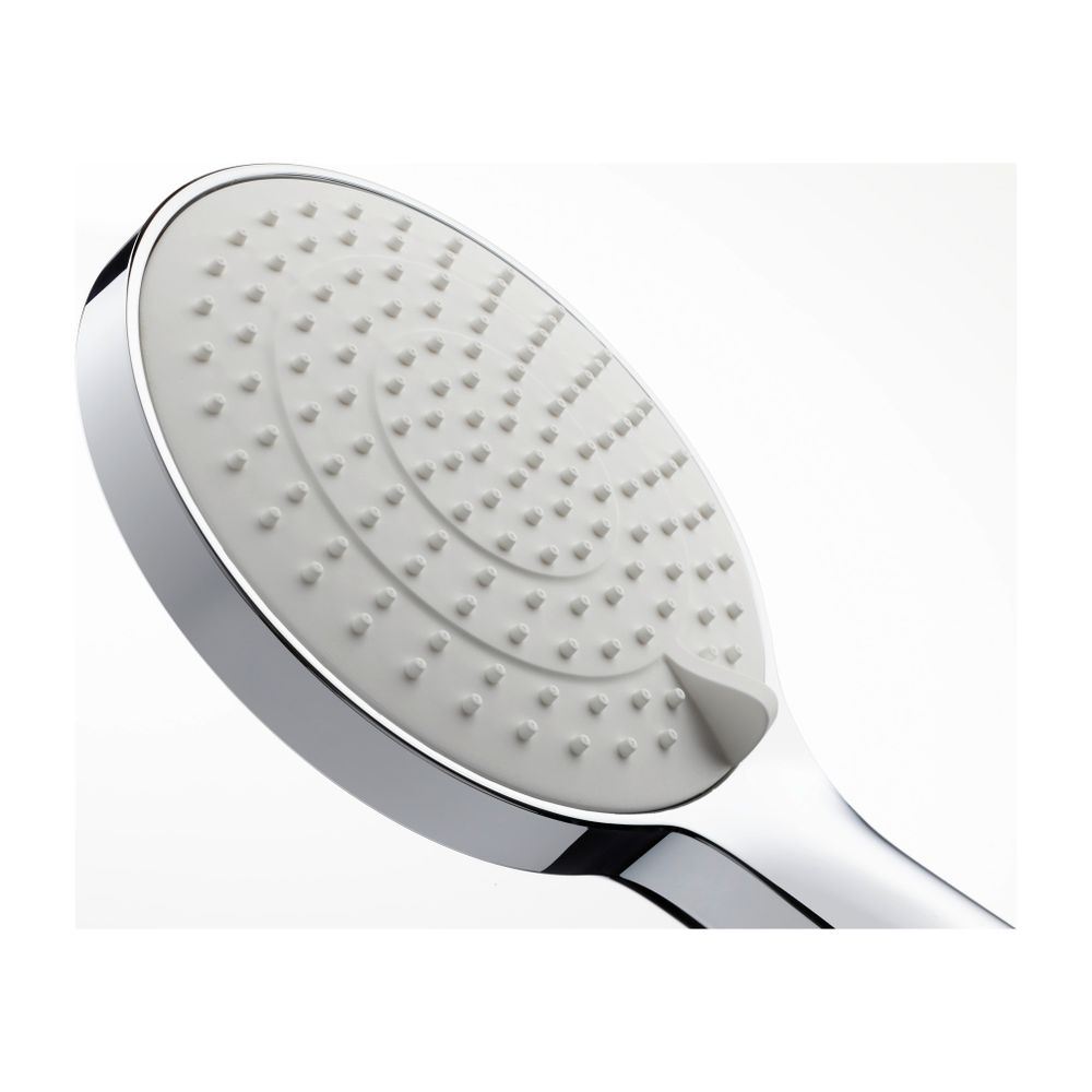 Duravit Handbrause, Chrom, d. 110mm, Strahlart SoftRain, Rain, IntenseRain, drehb... DURAVIT-UV0650015010 4063382936936 (Abb. 1)