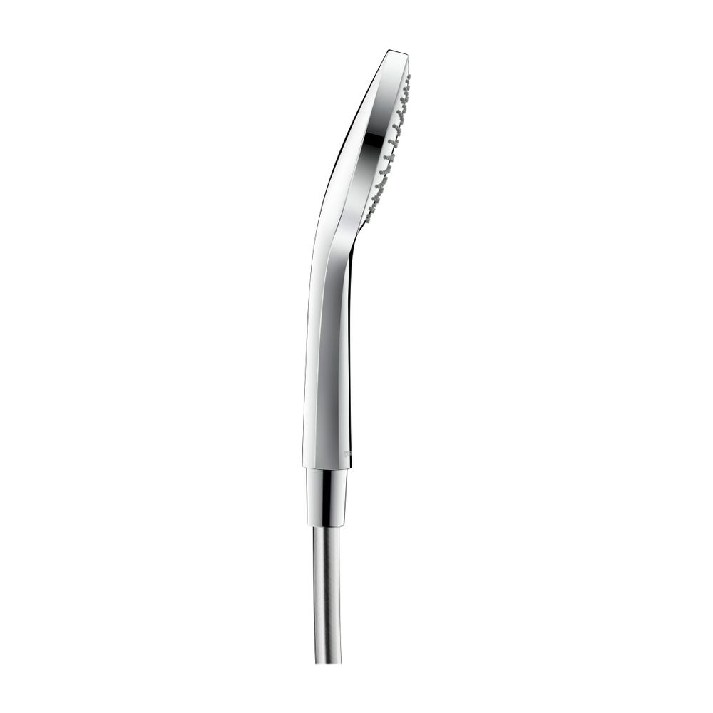 Duravit Handbrause, Chrom, d. 110mm, Strahlart Rain, Durchflussmenge 3 bar 19,5l/... DURAVIT-UV0650014010 4063382936714 (Abb. 1)