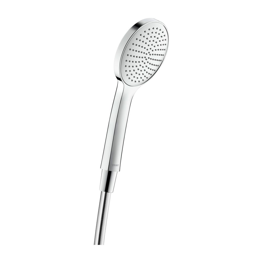 Duravit Handbrause, Chrom, d. 110mm, Strahlart Rain, Durchflussmenge 3 bar 19,5l/... DURAVIT-UV0650014010 4063382936714 (Abb. 2)