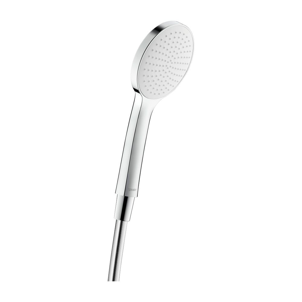 Duravit Handbrause, Chrom, d. 110mm, Strahlart Rain, Durchflussmenge 3 bar 15l/mi... DURAVIT-UV0650013010 4063382936677 (Abb. 2)