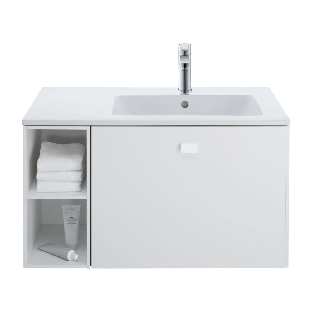 Duravit ME by Starck Waschtisch 490x830x180mm, Weiß Seidenmatt, Rechteckig, 1 Wasch... DURAVIT-2346833200 4053424893341 (Abb. 1)