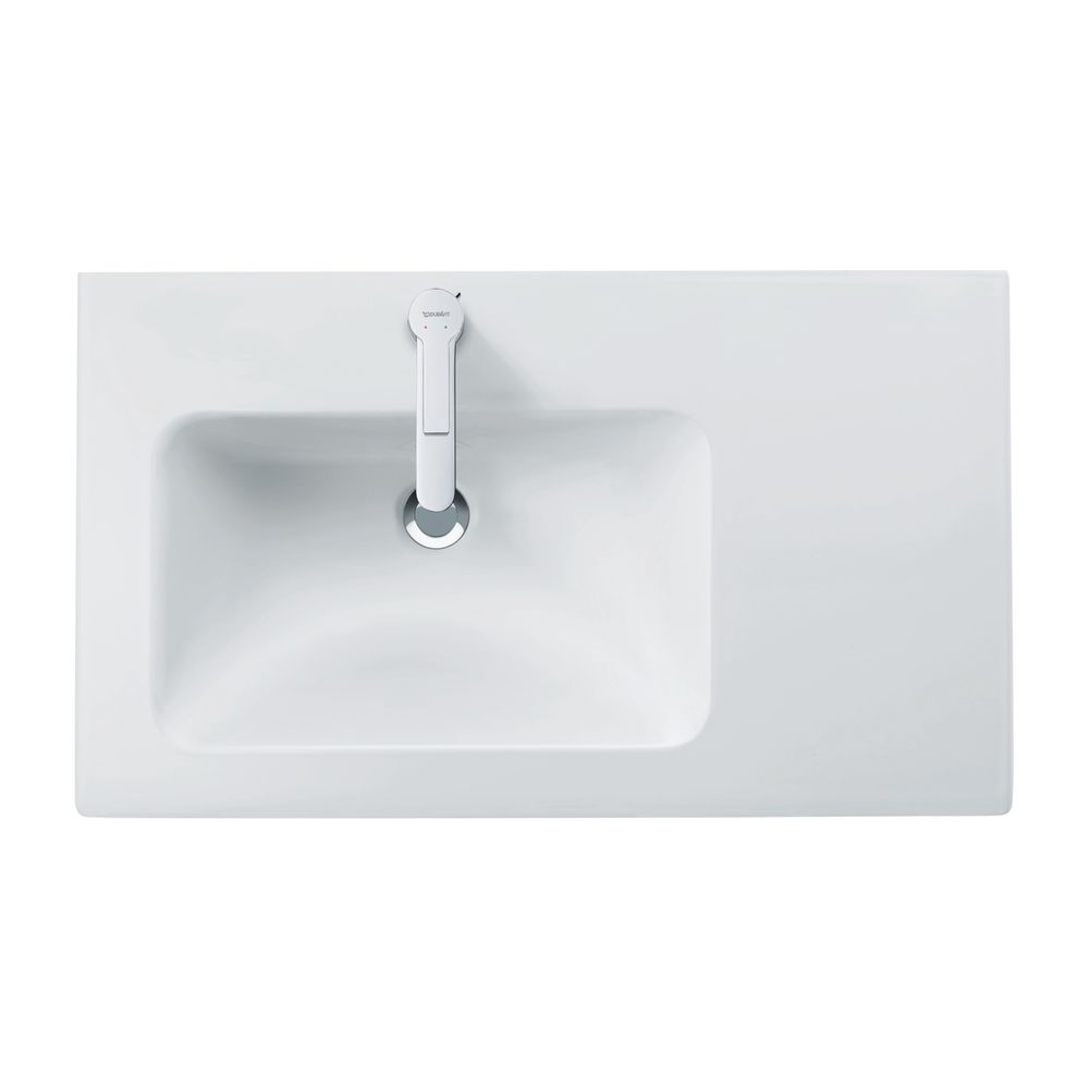 Duravit ME by Starck Waschtisch 490x830x180mm, Weiß Seidenmatt, Rechteckig, 1 Wasch... DURAVIT-2345833260 4053424893327 (Abb. 1)