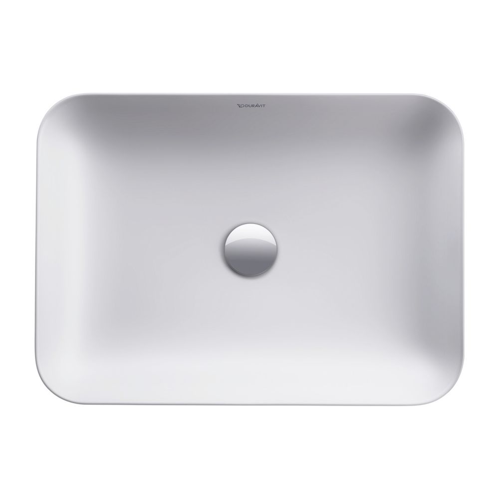 Duravit Cape Cod Aufsatzbecken 550mm, Weiß Seidenmatt, WonderGliss, DuraCeram, Rec... DURAVIT-23475532001 4053424897639 (Abb. 2)