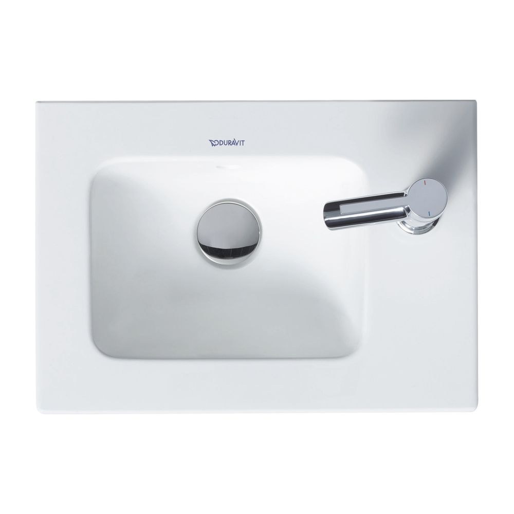 Duravit ME by Starck Handwaschbecken 300x430x150mm, Weiß HG, WonderGliss, Rechteck... DURAVIT-07234300411 4053424138916 (Abb. 1)